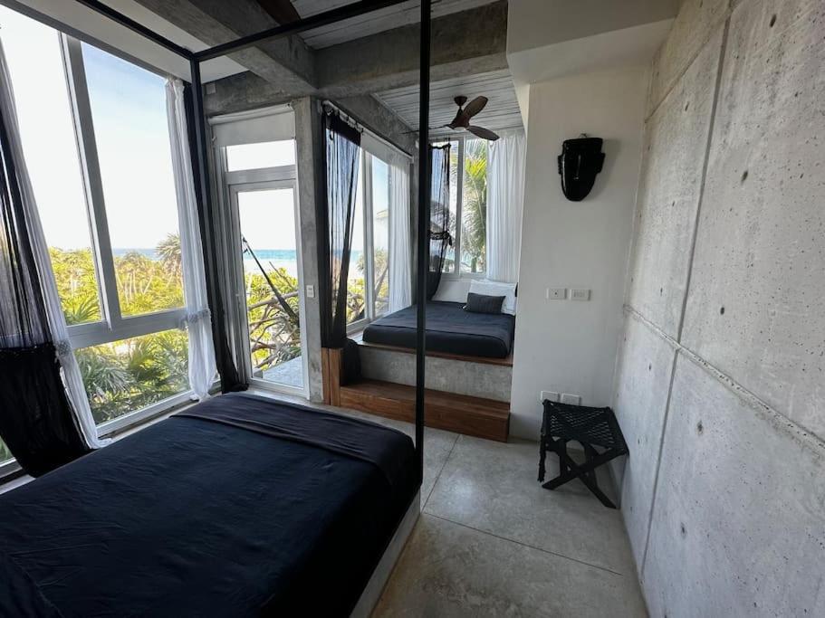 Tulum Beachfront Villa I'Ik By Casa Xuul 툴룸 외부 사진