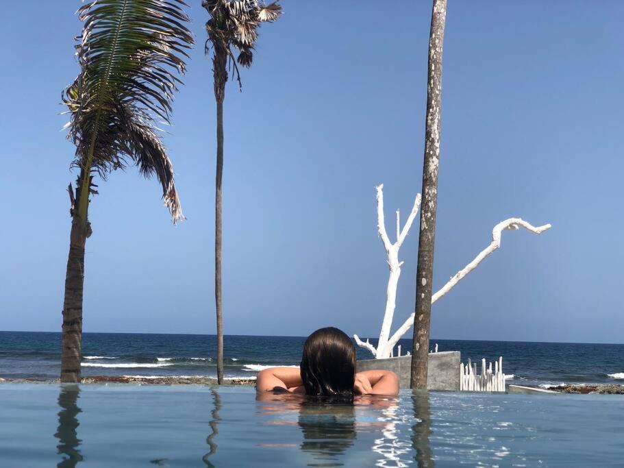 Tulum Beachfront Villa I'Ik By Casa Xuul 툴룸 외부 사진