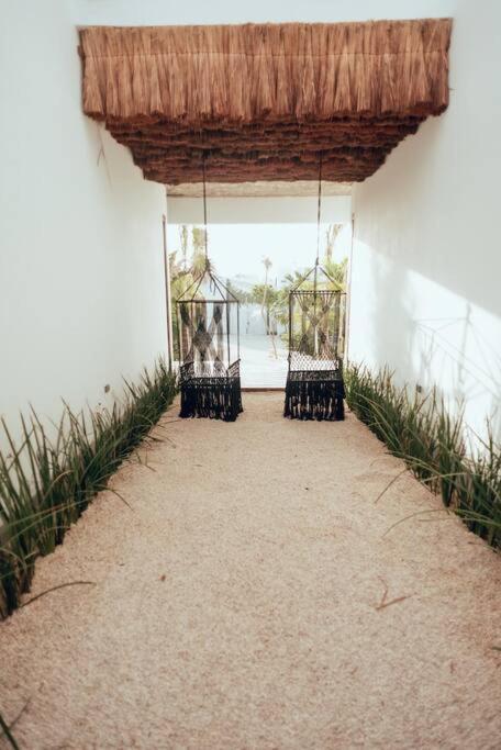 Tulum Beachfront Villa I'Ik By Casa Xuul 툴룸 외부 사진