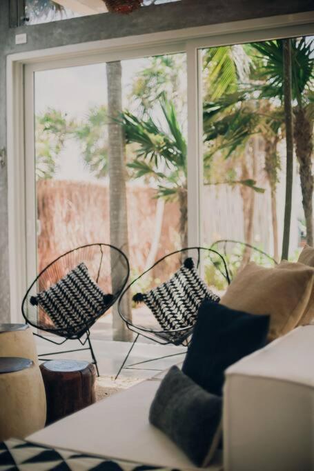 Tulum Beachfront Villa I'Ik By Casa Xuul 툴룸 외부 사진